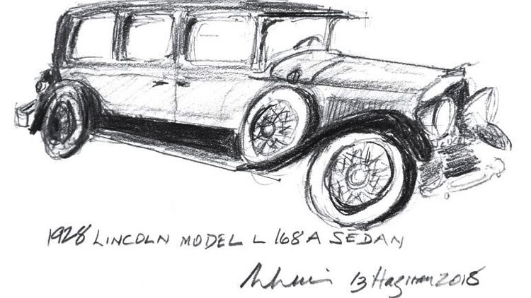 Bu çizim Rahmi Koç’a ait