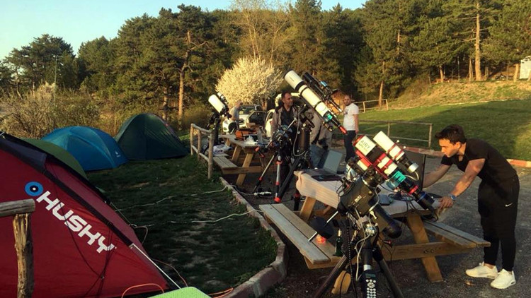 Karagöl’de meteor yağmuru