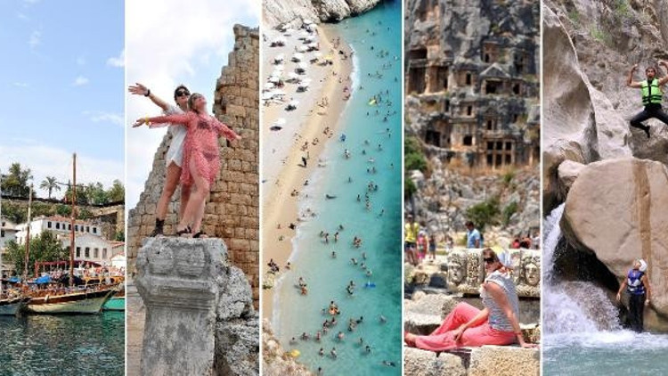 Bayramda Antalya rotaları