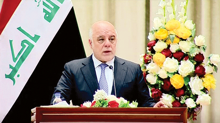 Haşdi Şabi’nin başına Irak lideri İbadi geçti Haşdi Şabi’nin başına Irak lideri İbadi geçti