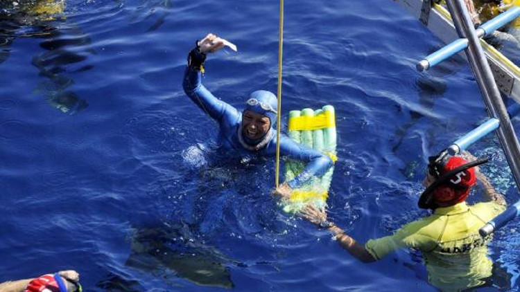 Serbest Dalış Türkiye Şampiyonası sona erdi Serbest Dalış Türkiye Şampiyonası sona erdi