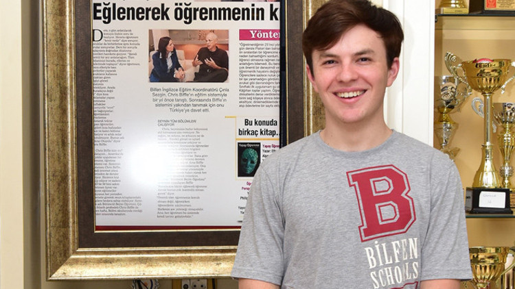 Dünyanın en genç girişimcilerinden Jamie Beaton öğrencilerle buluştu Dünyanın en genç girişimcilerinden Jamie Beaton öğrencilerle buluştu