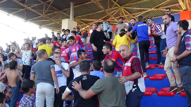 3. Ligde olaylı maç