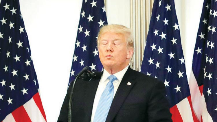 Trump muhabire Bay Kürt dedi Trump muhabire Bay Kürt dedi