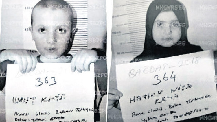 363 ve 364 no’lu kardeşler Türkiyeye getirildi