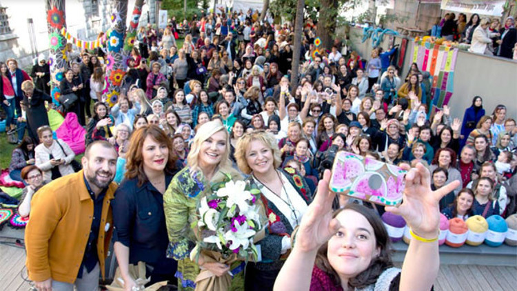 Örgü Festivaline büyük ilgi