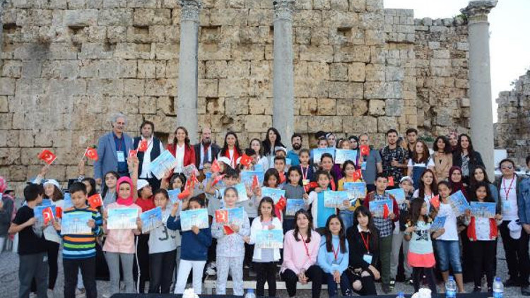 Pergede Yaşam konulu resim yarışması sonuçlandı