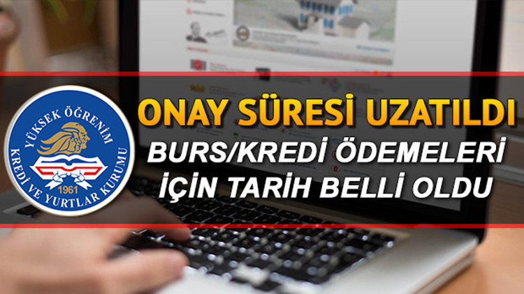 KYK taahhütname onay süresi için son gün ne zaman KYK burs ve kredileri ne zaman yatacak KYK taahhütname onay süresi için son gün ne zaman KYK burs ve kredileri ne zaman yatacak