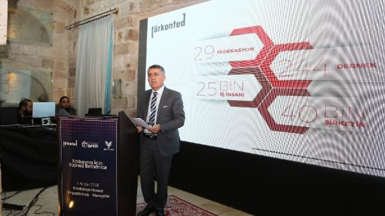 TÜRKONFED Başkanı Turan: Orta gelir ve orta eğitim tuzakları için seferberlik başlatmalıyız TÜRKONFED Başkanı Turan: Orta gelir ve orta eğitim tuzakları için seferberlik başlatmalıyız