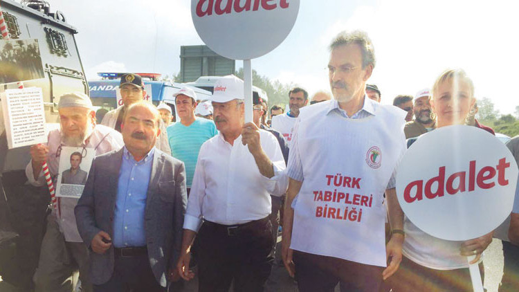 Adalet Yürüyüşü TTB dosyasında