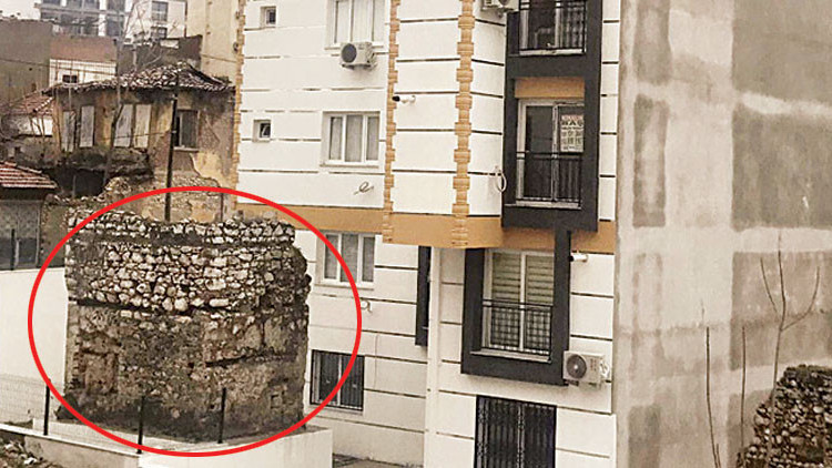 ‘Ecdat’ apartmanı: Tescilli Osmanlı sarnıcının yanı başına bina diktiler