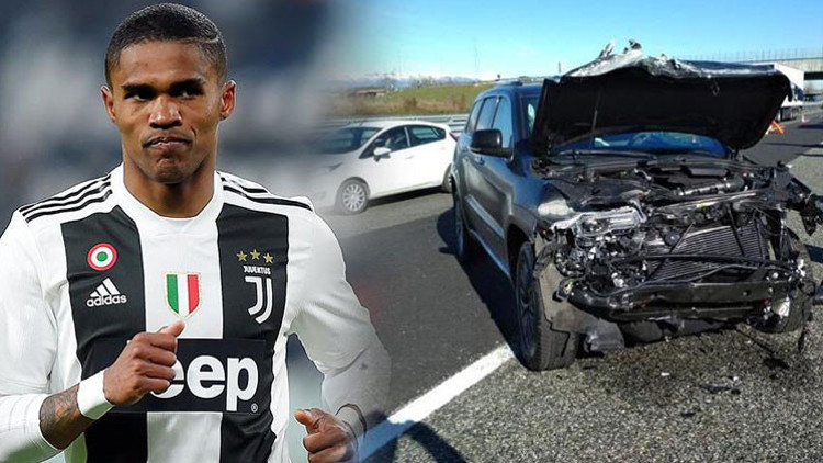 Brezilyalı yıldız Douglas Costa kaza geçirdi Brezilyalı yıldız Douglas Costa kaza geçirdi