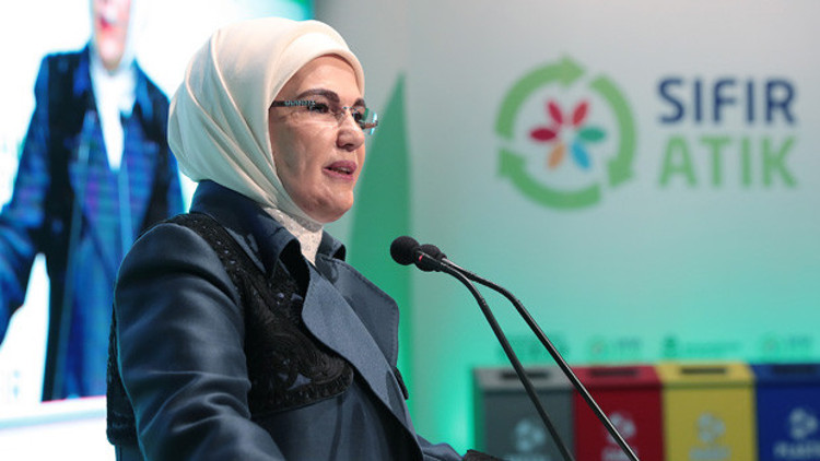 Emine Erdoğan: Bir pamuklu tişörtün üretilmesi için 2 bin 700 litre su harcandığını biliyor musunuz