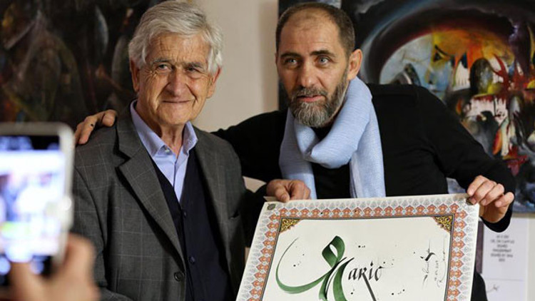 İstihbaratçı sanatçıdan Roma’da ‘Kelimenin Kalbi’ sergisi