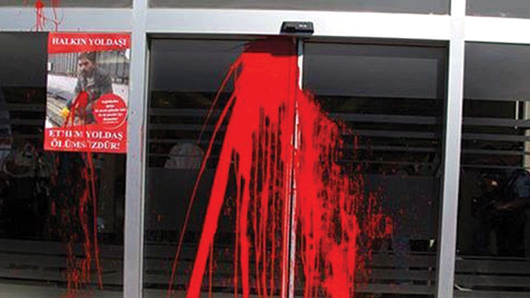 Boyalı protestoya 6 bin TL para cezası Boyalı protestoya 6 bin TL para cezası