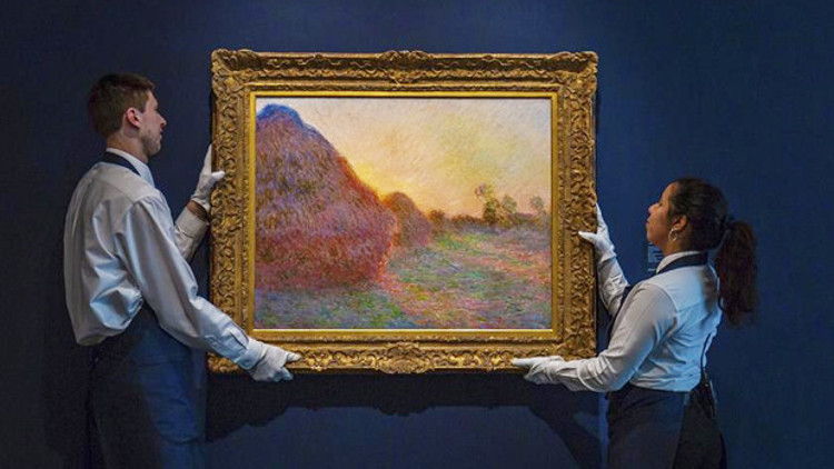 Monet tablosuna 110.7 milyon dolar Monet tablosuna 110.7 milyon dolar