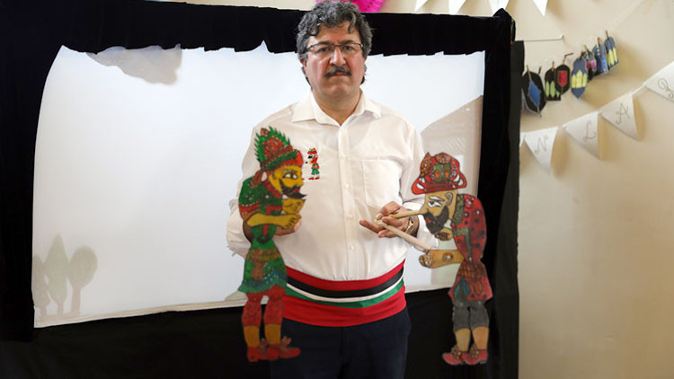 Gölge oyununu Almanlara sevdirdi Gölge oyununu Almanlara sevdirdi