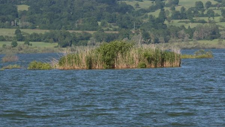 Yüzen adalar, su altında kaldı Yüzen adalar, su altında kaldı