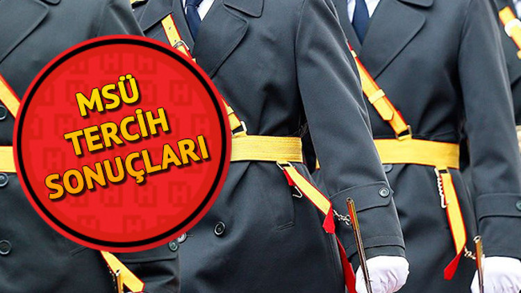 Milli Savunma Üniversitesi (MSÜ) sonuçları pertem üzerinden açıklandı