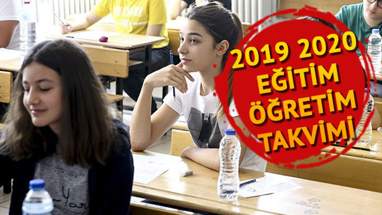 Okullar ne zaman açılacak MEB 2019 2020 eğitim öğretim takvimi