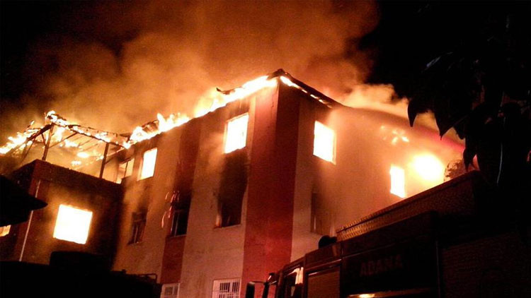 Adana’daki yurt yangını davasında karar çıktı