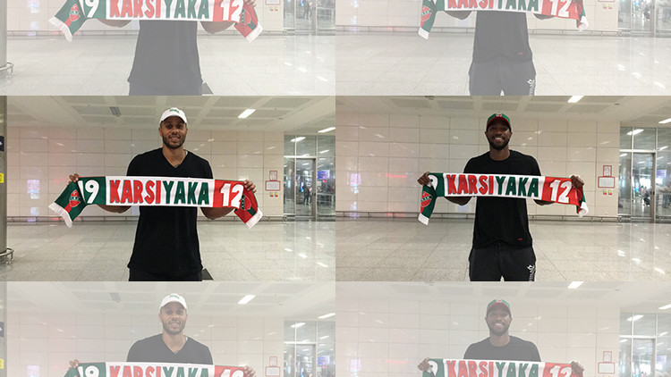 Jordan Morgan ile Tony Taylor, İzmire geldi Pınar Karşıyaka... Jordan Morgan ile Tony Taylor, İzmire geldi Pınar Karşıyaka...