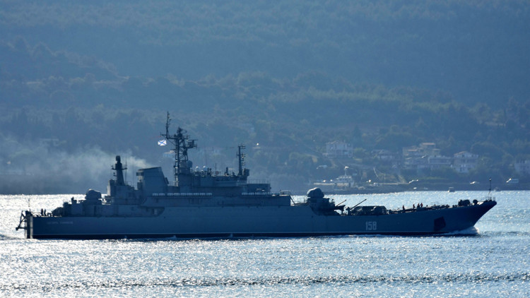 Çanakkale Boğazından böyle geçti