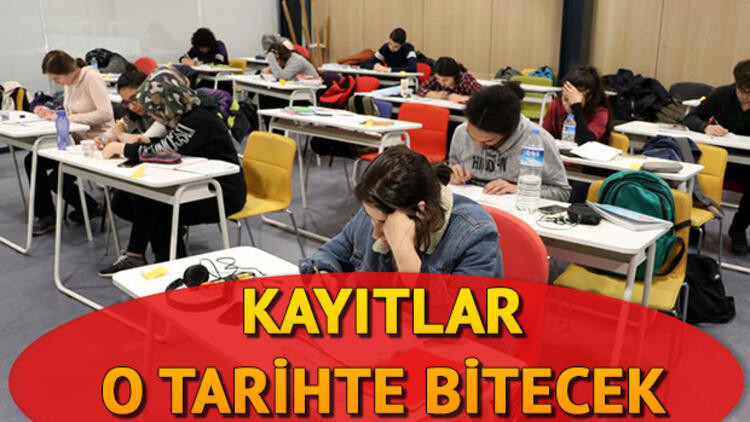 Üniversite kayıtları ne zaman bitecek E kayıt süreci sona erdi Üniversite kayıtları ne zaman bitecek E kayıt süreci sona erdi