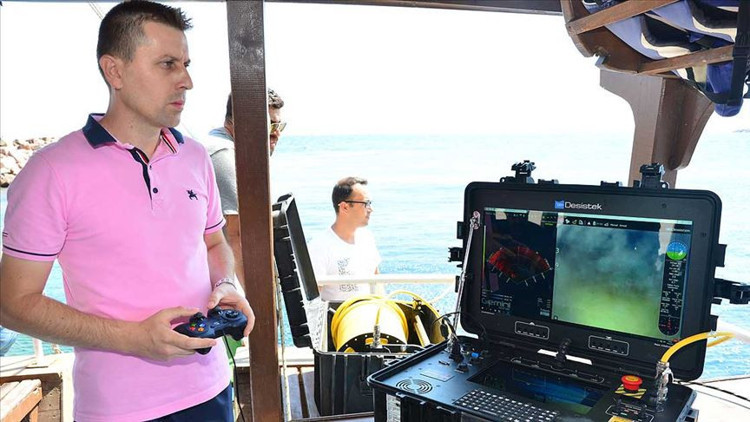 Deniz altındaki elektrik arızalarına yerli robotla müdahale edilecek Deniz altındaki elektrik arızalarına yerli robotla müdahale edilecek