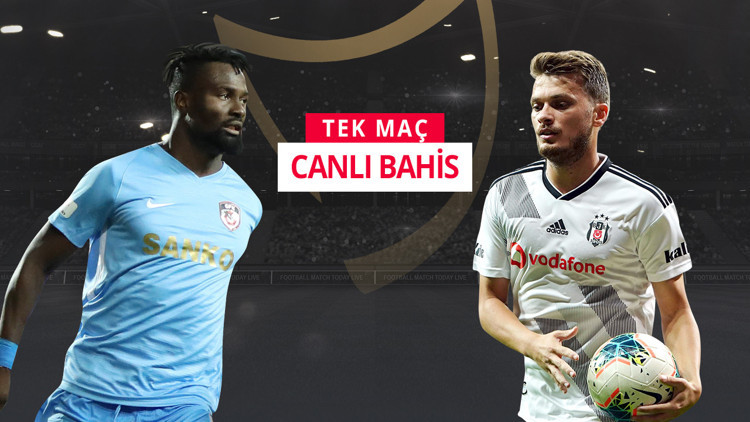 Beşiktaş, Gazişehir deplasmanında iddaada galibiyetlerine...
