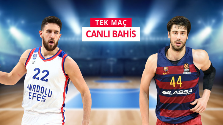 Anadolu Efes - Barcelona maçına iddaada ne oynamalı Tamer Oyguç yanıtladı...