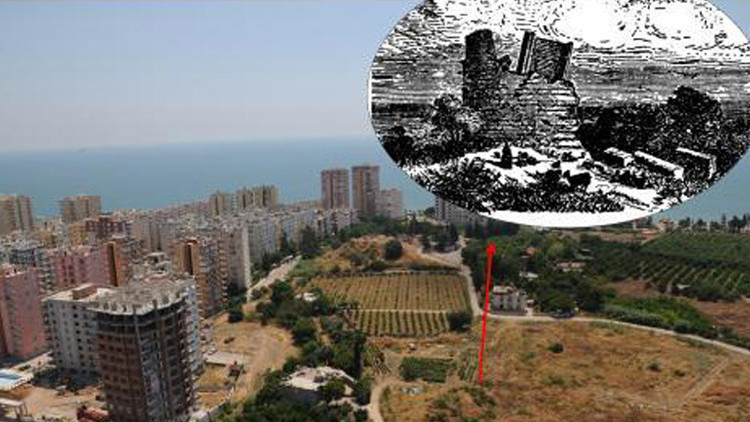 Yer Mersin... Aratosun anıt mezarının yeri bulundu