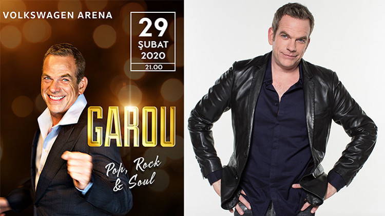 Romantizmin Sesi Garou İstanbula Geliyor