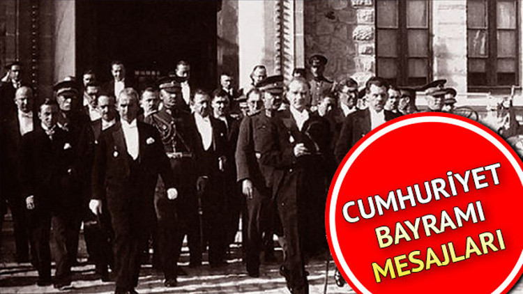 En güzel 29 Ekim mesajları  Cumhuriyetin 96. yılı mesajlarla ve sözlere kutlanıyor