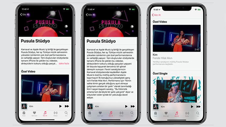 Pusula Stüdyo Apple Music’te Başlıyor