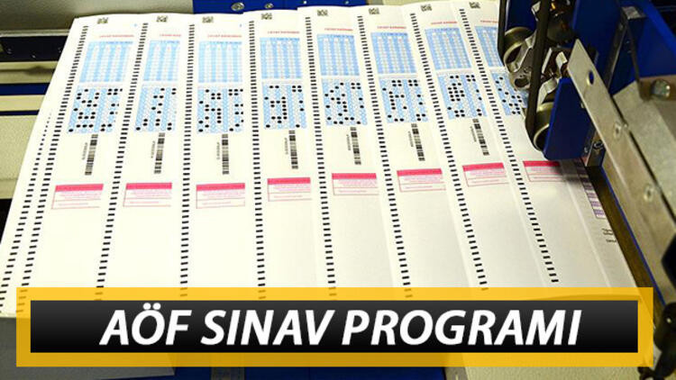 AÖF final sınavı ne zaman