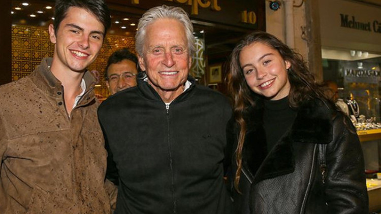 Michael Douglas Kapalıçarşıyı gezdi