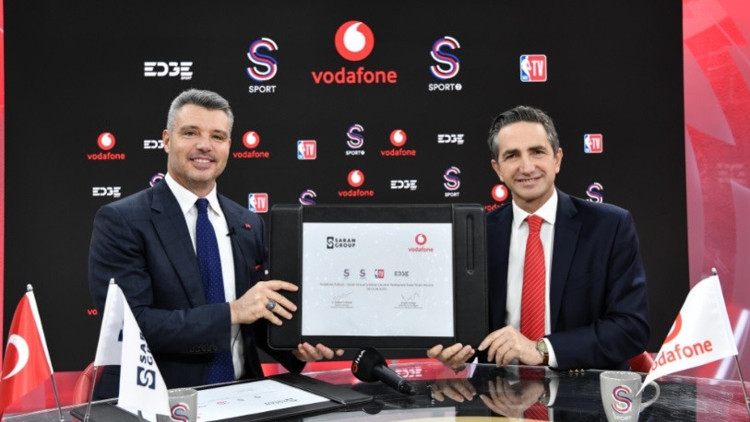 Vodafone ve Saran Group sporda güçlerini birleştirdi