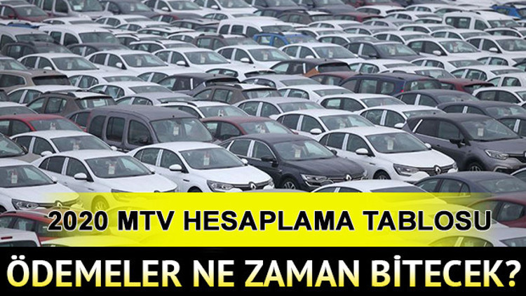 2020 Motorlu Taşıtlar Vergisi (MTV) hesaplama motoru: MTV hesaplama nasıl yapılır