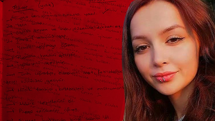 Son dakika... Ceren Özdemir’in kahreden notları ortaya çıktı Planlarını böyle not almış…