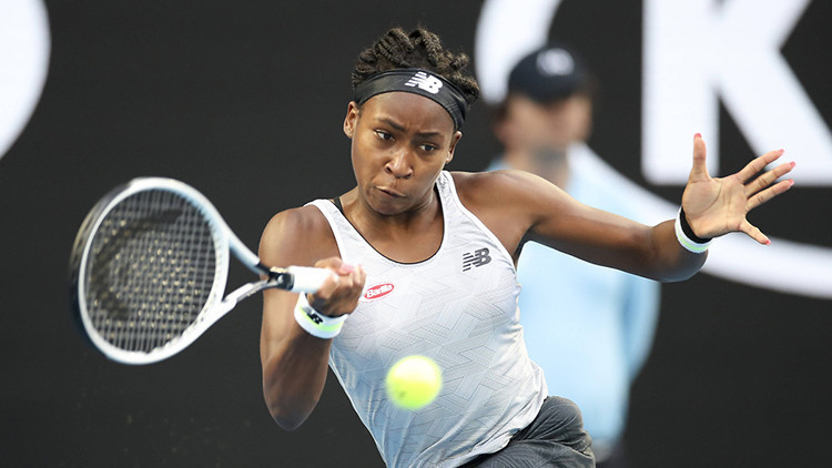 Avustralya Açıkta peri masalı sona erdi 15 yaşındaki Coco Gauff...