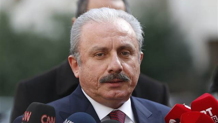 TBMM Başkanı Şentoptan Trumpın sözde barış planına tepki