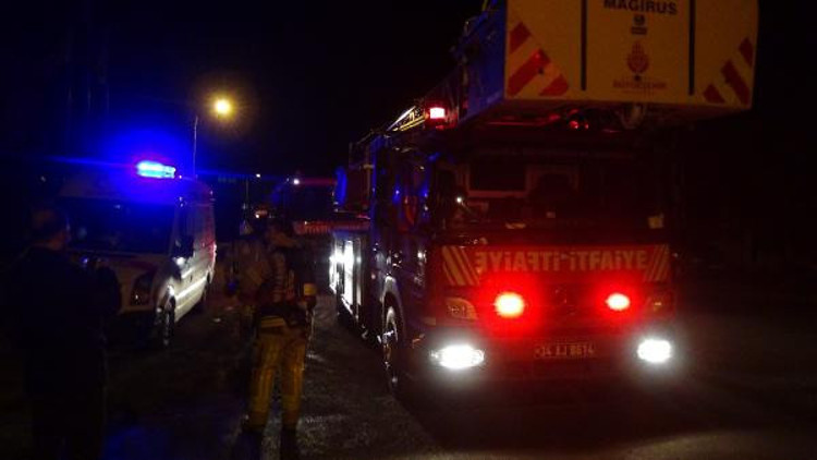 Silivride fabrikada yangın