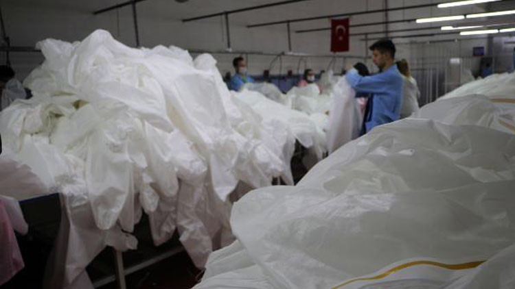 Koronavirüs talebi artırdı Siparişlere yetişmek için gece gündüz çalışıyorlar