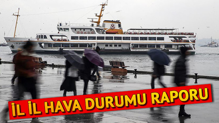 Hafta sonu hava nasıl olacak Nerelere yağmur yağacak mı 29 Şubat 1 Mart il il hava durumu tahminleri