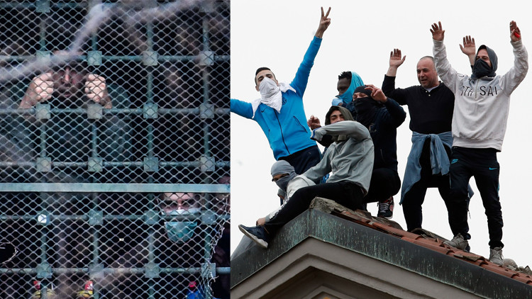 İtalyada virüs tedbirlerine karşı çıkan cezaevi isyanlarında 6 mahkum öldü