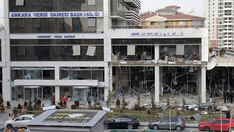 Vergi dairesine bombalı saldırı davasında karar