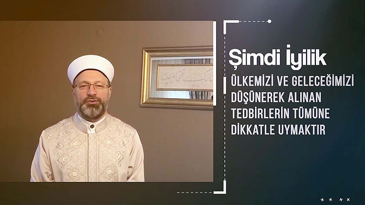 Türkiye Diyanet Vakfından koronavirüsten korunma çağrısı Türkiye Diyanet Vakfından koronavirüsten korunma çağrısı