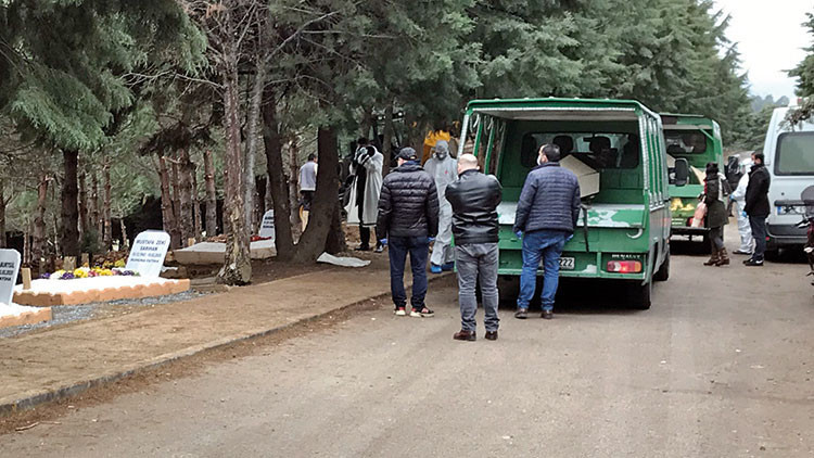 Kilyos’ta korona definleri Kilyos’ta korona definleri