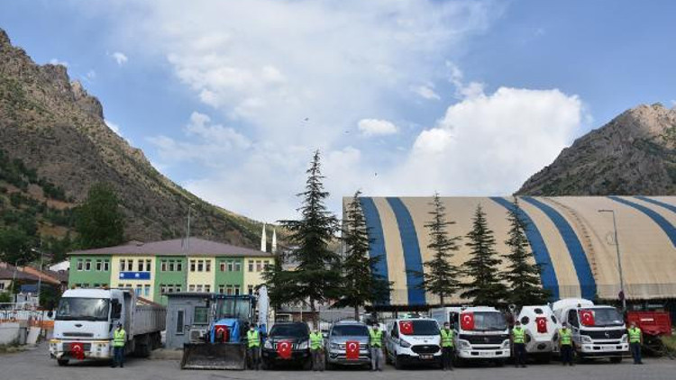 Beytüşşebap Belediyesi, araç filosunu güçlendirdi Beytüşşebap Belediyesi, araç filosunu güçlendirdi